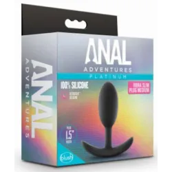 Anal Adventures Plug Anal Adventures Vibra Slim Medium 9 x 4cm